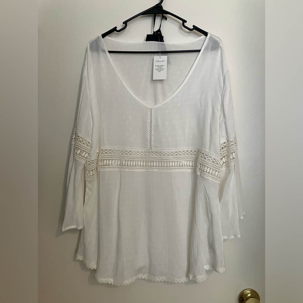 Buffalo Jeans White tunic shirt